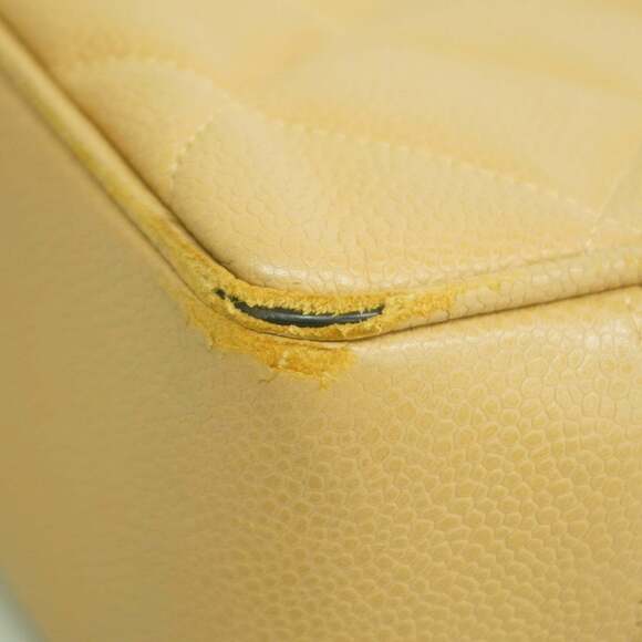 CHANEL Brown Caviar Leather Tote Bag - Picture 6 of 10